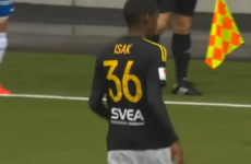 'Next Zlatan' makes Swedish history