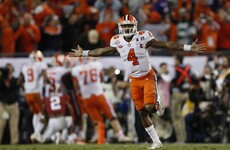 Clemson stun Alabama with last-second touchdown to win national championship game