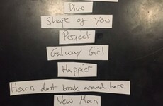 Ed Sheeran has a song called 'Galway Girl' on his new album... it's the Dredge