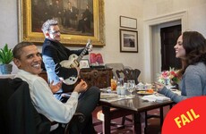 Bono whipped out a guitar for Obama in the White House and it’s peak Bono