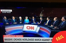 People are taking the piss out of the CNN panel on to discuss the Women's March
