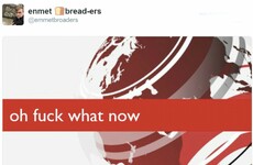 An Irishman's joke BBC breaking news ticker has become a huge meme