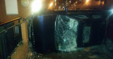Two men injured in Dublin car crash after failing to stop for gardaí