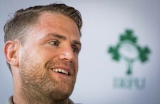 Finishing up gym sessions at 7.45am part and parcel of Heaslip's 'lucky' 100-cap haul