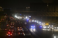A fire on the N11 at Bray and a broken down truck on D'Olier Street delaying the Friday commute