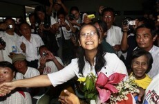 Praise for Burma's release of political prisoners