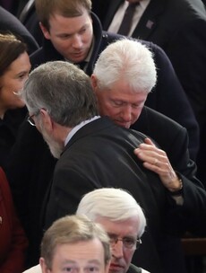 'He expanded the definition of us': Clinton's tribute to McGuinness, as thousands pay respects
