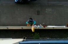 A group of friends in Dublin came up with an ingeniously lazy way of collecting their takeaway
