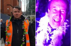 So here's what Shane Ross had to say about that feather boa pic today