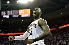 LeBron and his reigning NBA champions escaped in their play-off opener against the Pacers