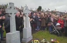 Martin McGuinness' gravestone unveiled in Derry