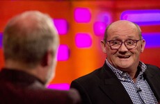 Brendan O'Carroll told a fan with the Mrs Brown's Boys cast tattooed on his back to 'get a f**king life'