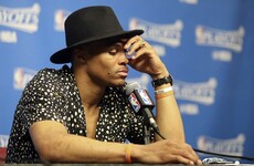 James Harden and the Rockets ended Russell Westbrook's historic season last night