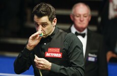 Ronnie O'Sullivan's Crucible challenge is hanging by a thread against Ding