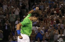 Nadal battles into semi-final showdown with Federer