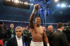 Barry Hearn believes Anthony Joshua can become the Tiger Woods of boxing