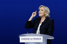 Marine Le Pen plagiarised one of her rivals in a campaign speech last night