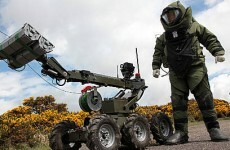 Viable explosive device made safe by army team