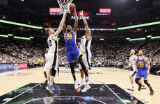 Kevin Durant stars as Warriors put Spurs on brink of elimination