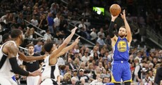 Curry eclipses Kobe as Warriors complete sweep against Spurs