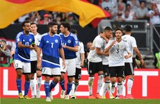 Germany score 7, Lewandowski bags a hat-trick, Eriksen nets for Denmark