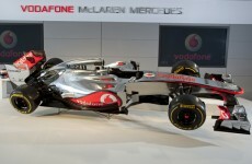 This is McLaren's all-new 2012 F1 car