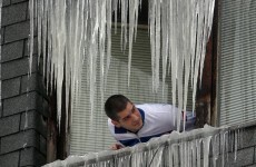 Heavy snowfall traps 11,000 people in Serbia