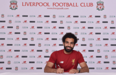 Done deal: Liverpool sign former Chelsea winger Salah for €39m