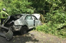 Man ejected out of window in single car crash in Limerick