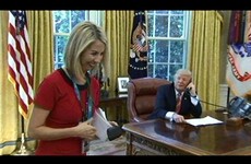 Americans are apologising to RTÉ's Caitriona Perry after Trump told her she had a 'nice smile'