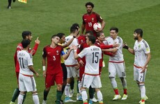 Portugal edge Mexico in heated Confederations Cup encounter