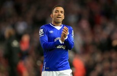 Aaron Lennon returns to Everton training after 'stress-related incident'