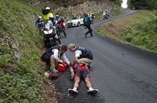 Watch: The horror crash that has ruled Richie Porte out of the Tour de France