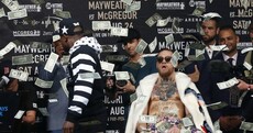 'I'm half-black' - Mayweather and McGregor take trash-talk tour to New York