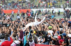 Hamilton storms to fourth successive British GP title to close on Vettel