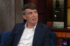 Cillian Murphy was having none of the Irish stereotypes on Stephen Colbert last night