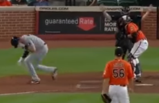 'Blood isn't generally seen in our sport': Sickening off-bat deflection leaves Astros rookie hospitalised