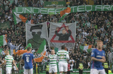 Scottish police arrest 12 men over paramilitary banners displayed at Celtic Park