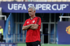Man United chasing silverware against 'the best team in the world' in tonight's Super Cup