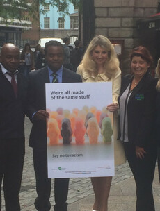 'We're all made of the same stuff': A new campaign is asking us to report racism on public transport