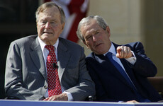 Both Bush presidents condemn racial bigotry after Trump's 'both sides' statement
