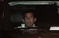 I'm home! Tevez back in Manchester.. after taking another swipe at Mancini