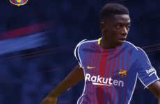 Barcelona announce €105m capture of French forward Ousmane Dembele