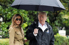 Trump arrives in Houston to see devastation left by Hurricane Harvey