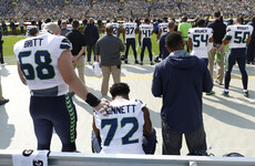 NFL players continue to protest national anthem during opening weekend of the regular season