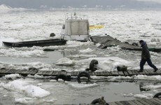 Video, photos: Sudden thaw turns Danube to chunks of ice