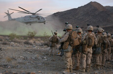 A woman has passed US Marine infantry training for the first time
