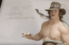 The Honey Badger is a party planner now
