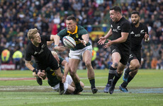 Springboks push All Blacks all the way in thriller but one point the difference in the end