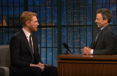 Domhnall Gleeson gave a shoutout to the classic Irish kids book Bran the dog on Late Night with Seth Meyers